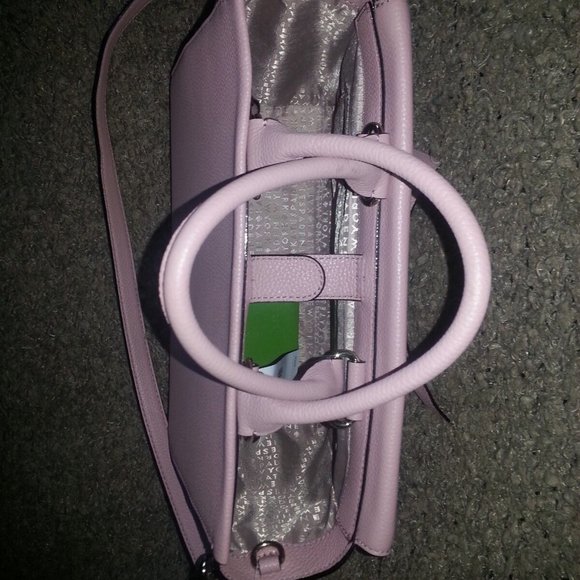 KATE SPADE New York-AVALON PLACE NATALA-ROSEFROST Pebbled Leather Tote w/Strap-N - Picture 4 of 8